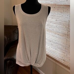 Tan Tank with Twist Bottom